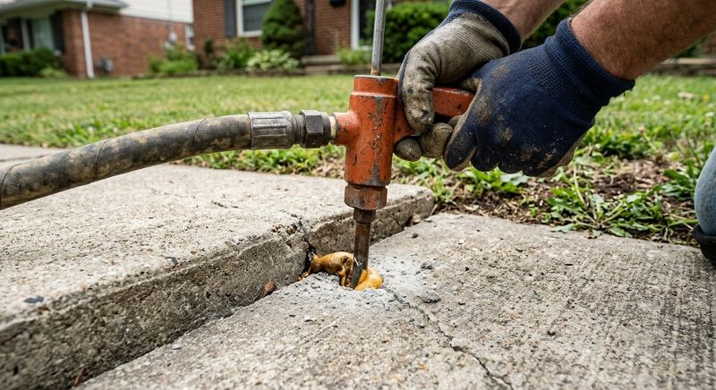 Concrete Poly Jacking in Denver, CO