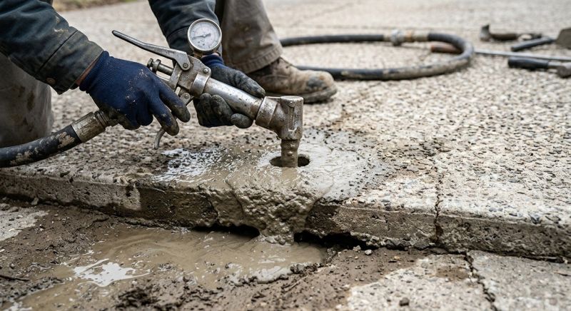 Concrete Settlement Repair in Denver, CO