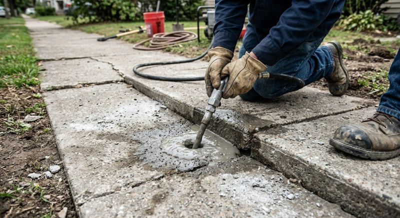 Concrete Settlement Repair in Denver, CO