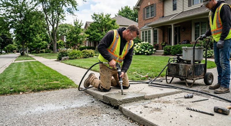 Concrete Settlement Repair in Denver, CO