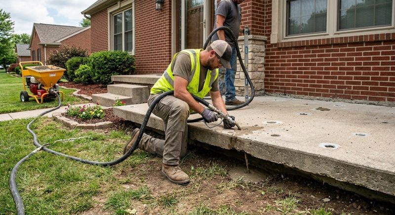 Concrete Settlement Repair in Denver, CO