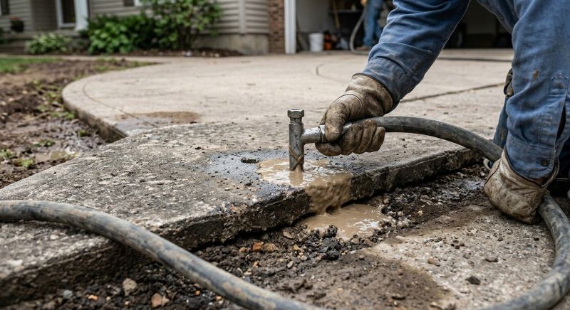 Driveway Slab Lifting in Corpus Christi, TX
