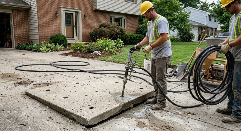 Driveway Slab Lifting in Miami Dade County, FL