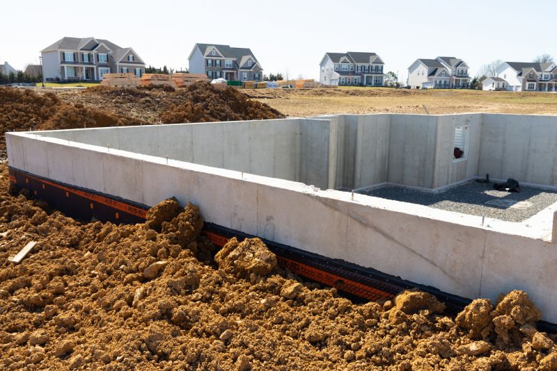 Foundation Footer Installation in Greenville, SC